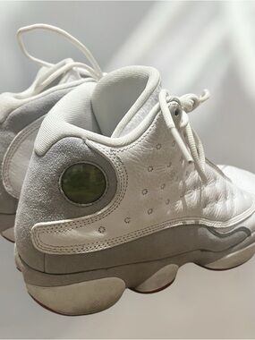 GS Size 6Y - 2023 Retro Air Jordan 13 XIII Wolf Grey White Used NO BOX